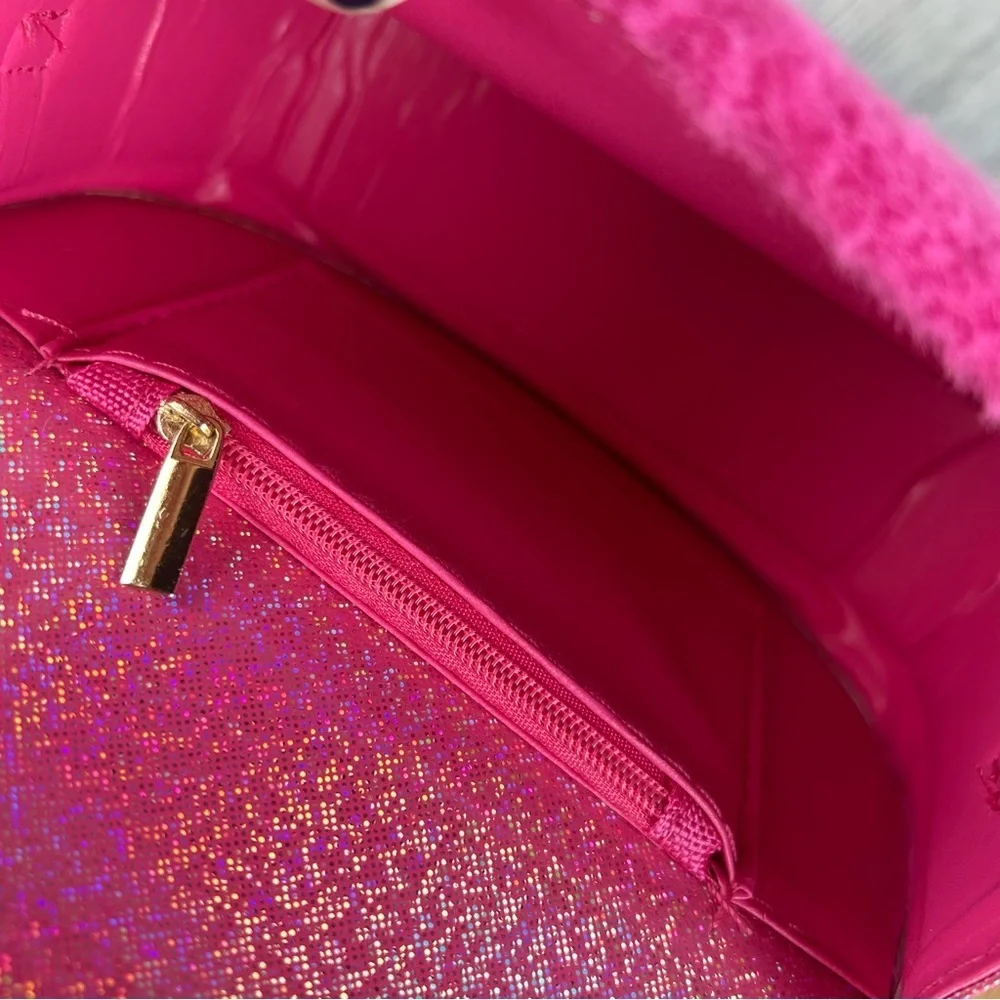 Pink Hello Kitty Plush Handbag